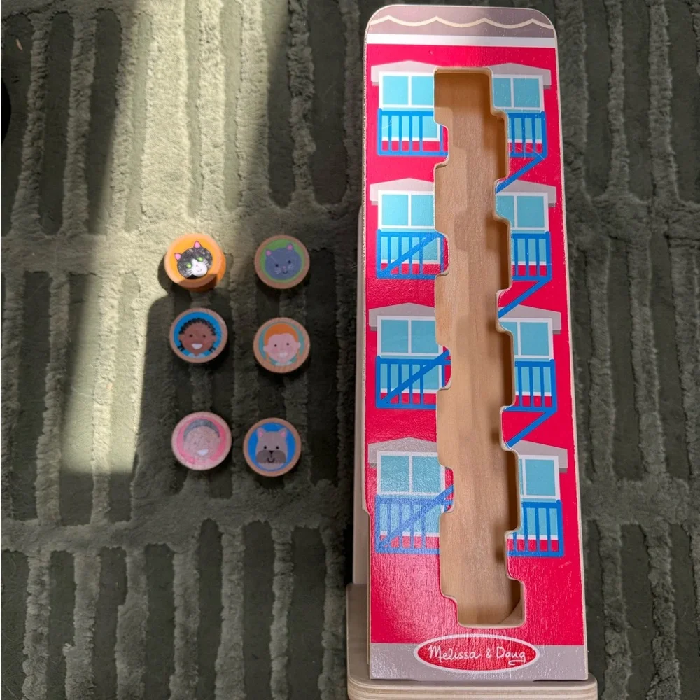 Melissa & Doug Go Tots Town House Tumble - Picture 3 of 5